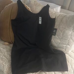 A New Day Classic Black Sleeveless Dress